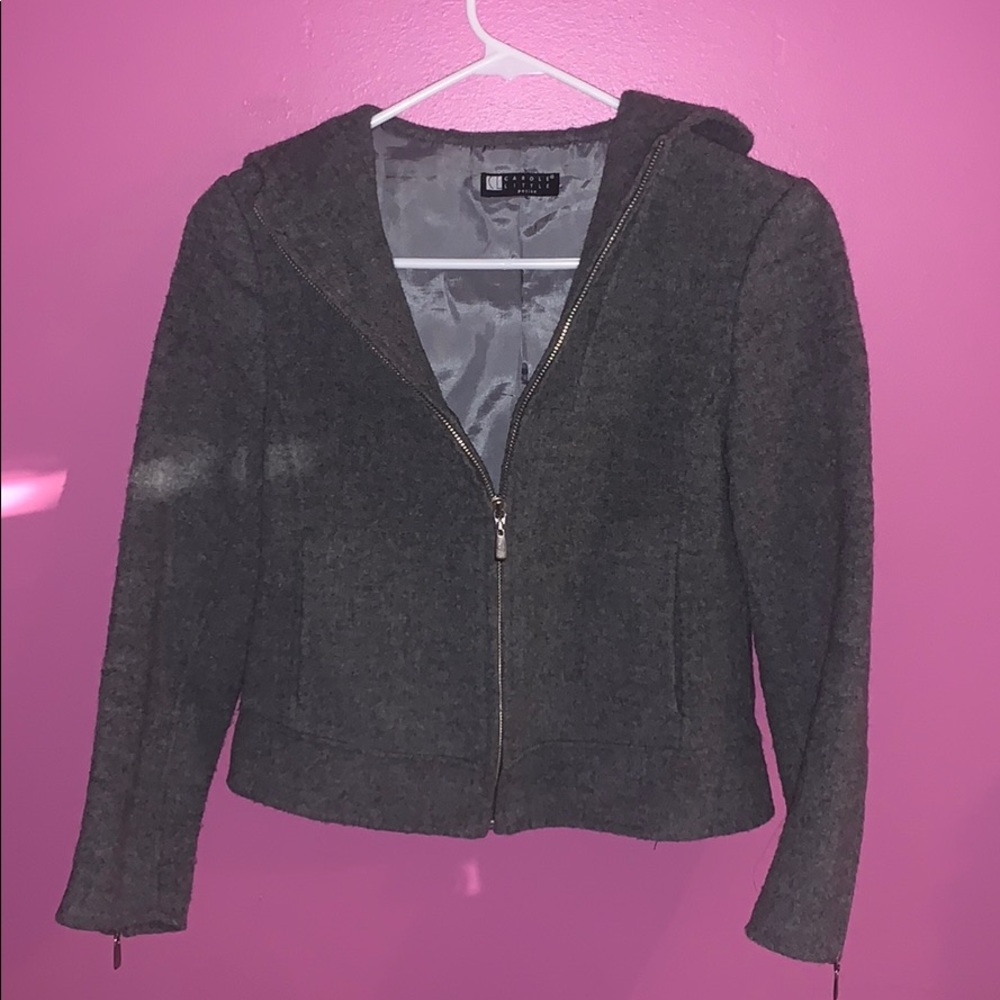 Zip-Up Hooded Jacket